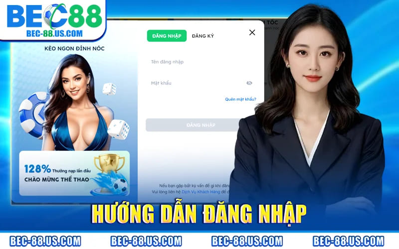 Đăng Nhập BEC88 – Vào Ngay Sân Chơi Cá Cược Uy Tín 2026 1 Hướng Dẫn Đăng Nhập